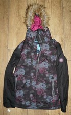 IMMACULATE Ladies Floral Surfanic marque deux pièces combinaison de ski. Femme taille XS