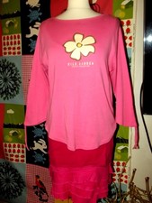 LOLA & LIZA TOP CREATEUR WILO GARDEN  MANCHES 7/8 A REBOURGS T4 OU 44