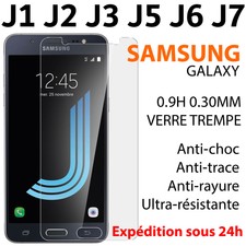 VITRE PROTECTION VERRE TREMPE FILM ECRAN POUR SAMSUNG GALAXY J1/J3/J5/J6/J7 2017