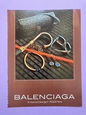 Pub Balenciaga 1979 mode vintage publicité fashion automne hiver advertising