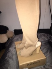 Ego Bout Ouvert Bottes Cuissardes Taille 4