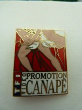    PIN'S  CINEMA /   PROMOTION CANAPE  /   TF1     /RARE
