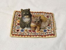  Bibelot, Figurine en forme de Chats de 12 x 9,5 cm