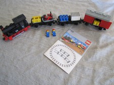 Vintage LEGO 7727 Freight Steam Train EISENBAHN locomotive 12v RARE legoland