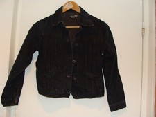 Blouson jean noir Bourget Kids taille 12 ans