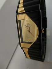 ELEGANTE MONTRE DAME GERARD DE REAUMONT DESIGN MODERNE ,CADRAN MIROIR,TB ETAT