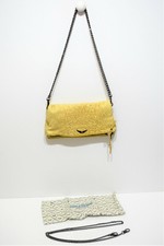 Zadig et Voltaire, Sac pochette "ROCK STAMP" porté épaule ou bandoulière