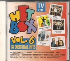 CD COMPIL 18 TITRES--HIT BOX VOL 6--CLIFF/SNAP/ICE MC/2 UNLIMITED/PRETENDERS