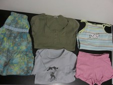 Lot de 5 vêtements Fille 8 - 10 - 12 ans - Printemps Eté