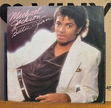 SP 45T Michael Jackson ‎– Billie Jean. 1983  Rare Pressage Italie ! (VG+/EX)