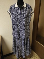 Vêtement Femme XY WEILL ensemble Jupe + Chemisier taille 48