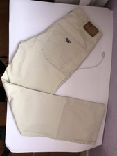 Pantalon beige clair Armani Jeans taille us 31 fr 40