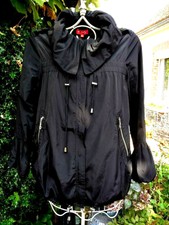 VESTE PARKA DEMI SAISON noire  RENE DERHY TAILLE M comme NEUVE !
