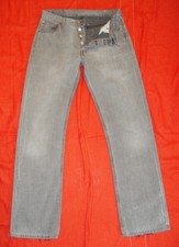 Jean Levi's 501 Droit Gris Used W30L32