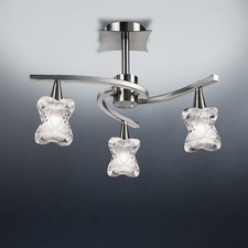 LUSTRE plafonnier 3 lampes 