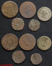 France Royales ! Lot de 5 monnaies à étudier