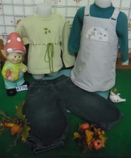 vêtements fille 18 mois,pull MARESE,robe VERT BAUDET,pull,jean