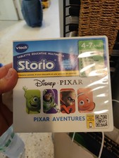  Jeu Vtech Storio 2 , storio 3 , storio max / Disney Pixar aventures / neuf 