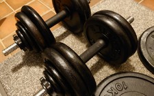 Poids Haltères pour bench press Barbell Gym Fitness fer 50 kg 10 20 30 40