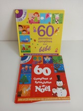 Lot de 2 livres CD comptines 