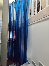 VOILAGEEnsemble de voilage:1 Rideau voilage transparent+ 2 rideaux fenêtre