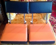 Vintage K.R. Industries Folding Stadium, Bleacher, Boat Chairs Oregon State Univ