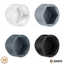 cache vis cache écrou capuchon pour vis bouchon polyéthylene hexagonal visserie