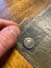 Rare Denier Romain Vitellius en argent Revers intéressant , a voir !