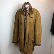 Manteau Homme Victor Marron Peau de Mouton Shearling 46 Fabrique en France