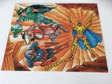 ANCIEN PUZZLE MB les chevaliers du zodiaque, 100pieces, 1989