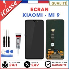 Écran pour Xiaomi Mi 9 Mi9 + Vitre Tactile Assemblé Noir + Outils + Colle