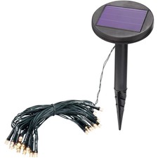 Guirlande lumineuse solaire Esotec 102166 N/A blanc chaud N/A