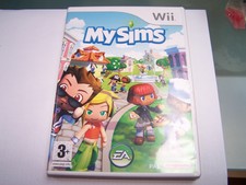MY SIMS  nintendo wii boite CD livret