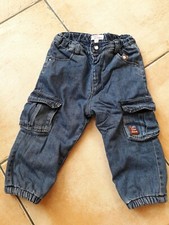 pantalon jean chaud dpam 18 mois tbe