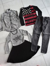 lot hiver fille 10 ans:GEMO=chemise,TS,robe + jeans Ixoo