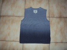 Pull gris sans manches Okaïdi pour garçon en 8 ans en TBE 