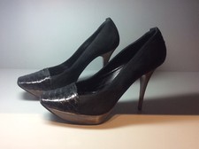 Femme Gianmarco Lorenzi chaussures noires, taille 38.5