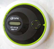 GPX 60-Second ESP Compact Disc Player (CDPR6205, 2005) No Accessories