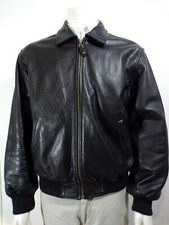Blouson/Veste Homme_ Cuir de Vachette _ T XL _ Bomber