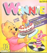 Magazine Winnie l'ourson n°13 (10/1986) [Dès 3 ans] - Avec un Mini-livre