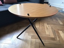 Très belle table basse tripode de Hans Bellmann (1951)