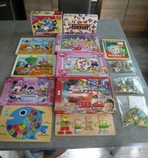  LOT 14 PUZZLES ENFANTS DIVERS  - A PARTIR DE 3 ANS - DE 12 A 104 Pièces  