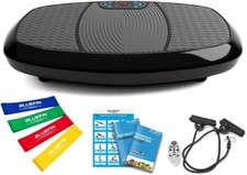 Bluefin Fitness Ultra Slim Plateforme Vibrante - Noir 