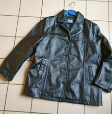 VESTE 3/4 FEMME EN CUIR SOUPLE