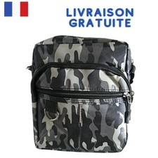 Sac Sacoche Bandoulière Camouflage Militaire