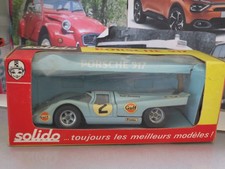 Porsche 917 le Mans Solido n°186 1/43 avec boite 