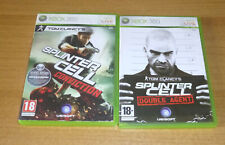 2 jeux XBOX 360  - Splinter cell double agent + Splinter cell conviction
