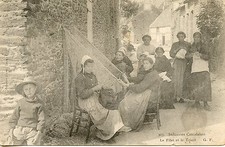 CARTE POSTALE / INDUSTRIES CANCALAISES LE FILET ET LE TRICOT