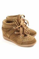 ISABEL MARANT Basket montante Dames T 36 brun style décontracté