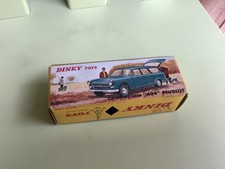 Dinky toys France véritable Boîte d’origine Réf 525 Peugeot 404 commerciale.
